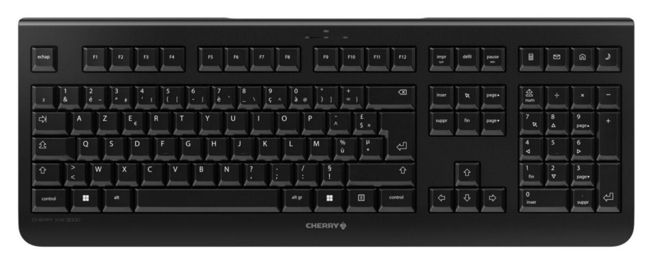 Cherry Tas Kw 3000 Wireless Fr Disposición Negro