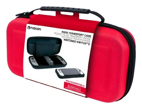 EAN 3665962028300 - NACON Tasche "Classic" L red Switch 2 Funda protectora rígida Nintendo Rojo imagen 2