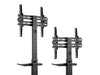 EAN 4015867222966 - Equip 650607 mueble y soporte para dispositivo multimedia Negro Panel plano Carro multimedia imagen 3
