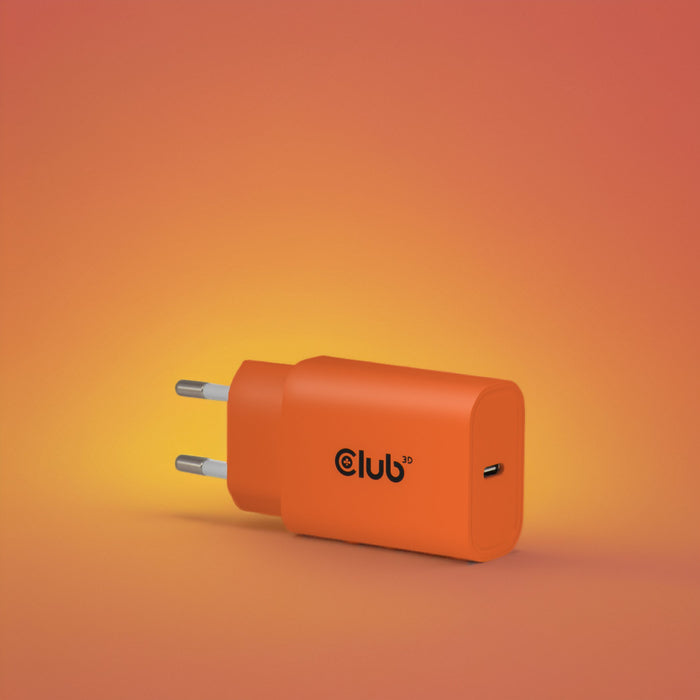 EAN 8719214473426 - CLUB3D CAC-3023 cargador de dispositivo móvil Smartphone, Universal Naranja Corriente alterna Carga rápid imagen 7