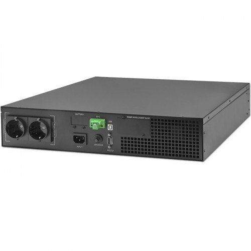 EAN 5901878522852 - Qoltec 52285 sistema de alimentación ininterrumpida (UPS) Doble conversión (en línea) 1 kVA 1000 W 2 sali imagen 2