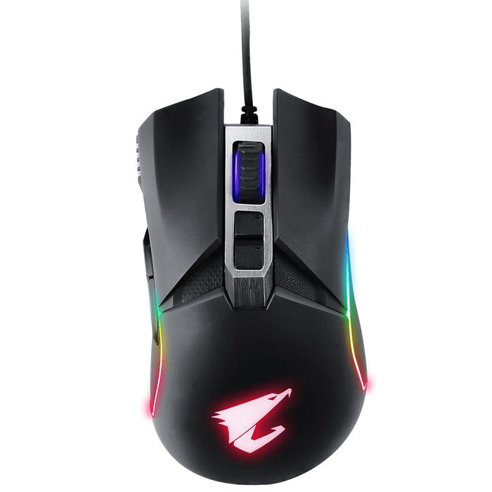 EAN 0813567025481 - GIGABYTE AORUS M5 ratón Juego mano derecha USB tipo A Óptico 16000 DPI imagen 1