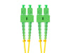 EAN 5901969430943 - Lanberg FO-SASA-SD11-0050-YE Cable de fibra óptica e InfiniBand 5 m SC Verde, Amarillo imagen 1