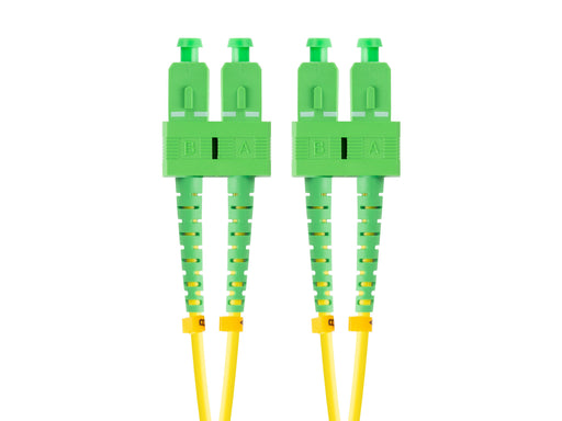 EAN 5901969430929 - Lanberg FO-SASA-SD11-0010-YE Cable de fibra óptica e InfiniBand 1 m SC Verde, Amarillo imagen 1
