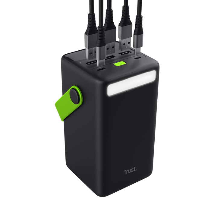 EAN 8713439251968 - Trust Redoh XXL 50000 mAh Negro, Verde imagen 7