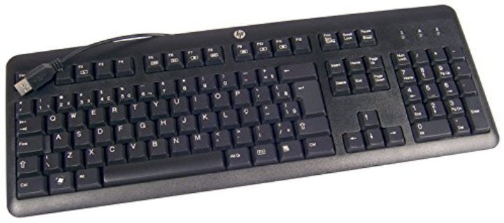 Hp 672647-103 Teclado Usb Sueco Negro