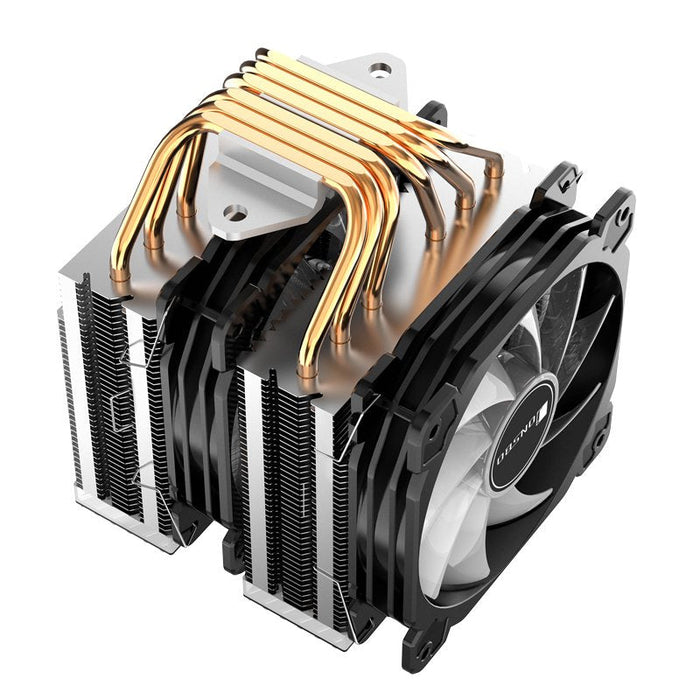 Jonsbo Cr-2000gt Sistema De Refrigeración Para Ordenador Procesador Enfriador 12 Cm Negro 1 Pieza(S)