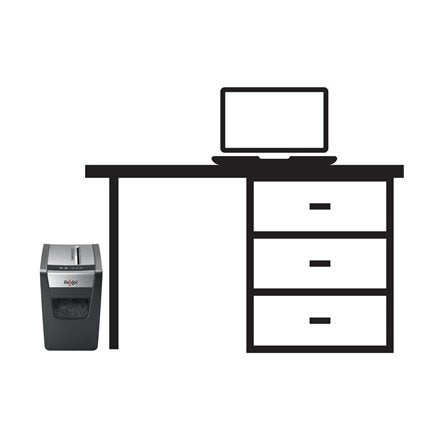 EAN 5028252523332 - Rexel Momentum X312-SL triturador de papel Corte en partículas 62 dB Negro, Gris imagen 7