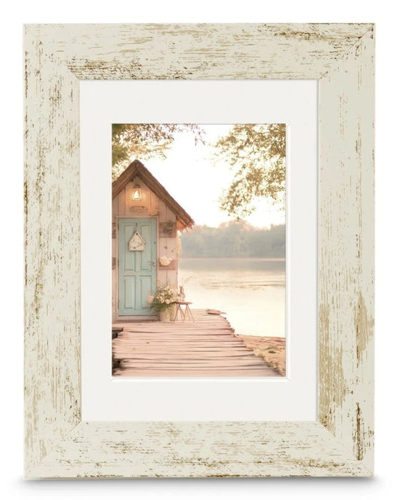 Hama Cottage Altweiss       15x20 Kunstst.Inkl.Passepartout 193345