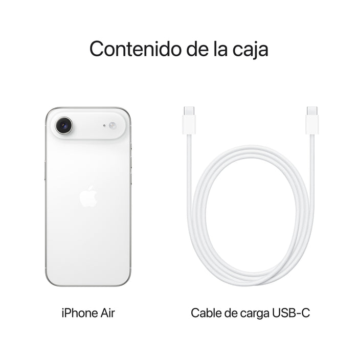 EAN 0195950623581 - Apple iPhone Air 16,5 cm (6.5") SIM doble iOS 26 5G USB Tipo C 512 GB Blanco imagen 8
