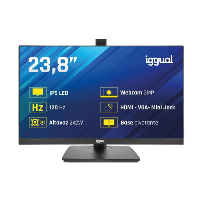 EAN 8435364320020 - iggual ML24WC pantalla para PC 60,5 cm (23.8") 1920 x 1080 Pixeles Full HD LED Negro imagen 17