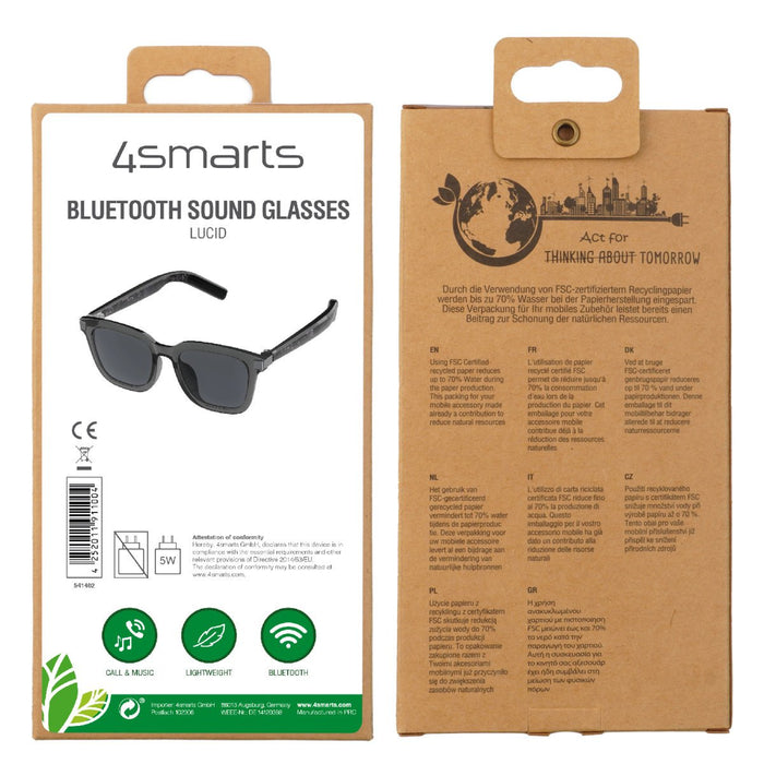EAN 4252011911004 - 4smarts 541402 gafas inteligentes 2,4 GHz Bluetooth imagen 7