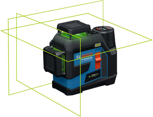 EAN 4053423303292 - Bosch GLL 12V-100-33 CG Nivel de línea 30 m 500-540 nm (< 10mW) imagen 1