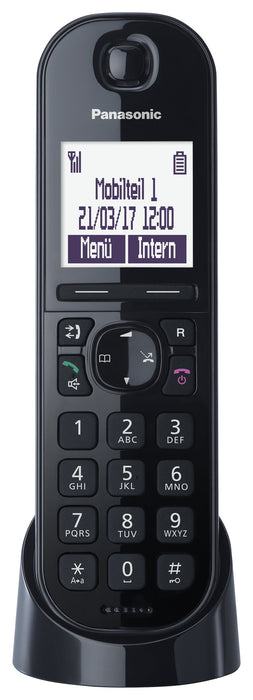 Teléfono Panasonic Kx-Tgq200gb Negro Cat-Iq 2.0
