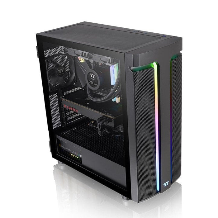 Caja Pc E-Atx Thermaltake H590 Tg Argb Black Ca-1x4-00m1wn-00
