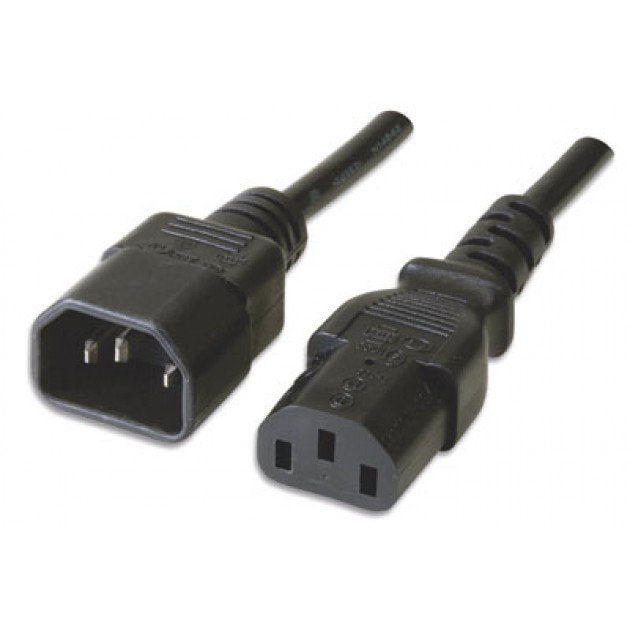 EAN 766623301312 - Techly C13/C14, 3m Negro C13 acoplador C14 acoplador imagen 1