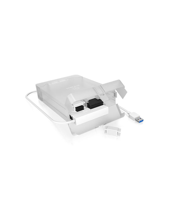 EAN 4250078166658 - ICY BOX IB-AC705-6G USB 3.2 Gen 1 (3.1 Gen 1) Type-A Blanco imagen 5