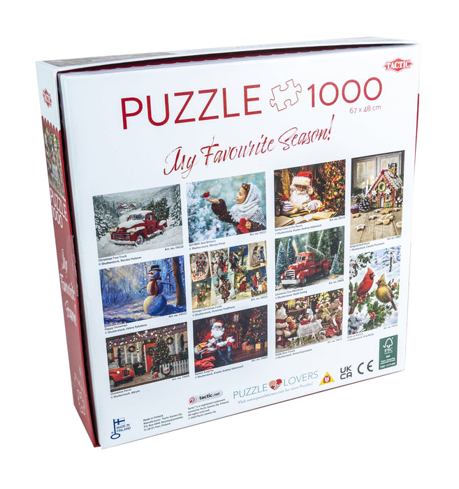 EAN 6416739596105 - Tactic 59610 puzzle Puzzle rompecabezas 1000 pieza(s) Navidad imagen 3