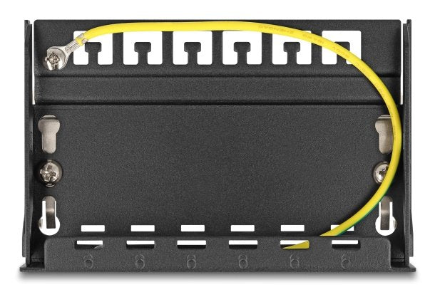 Delock Leergehäuse 6 Port Para Keystone Rj-Module Negro - Ar Montage An Tisch,