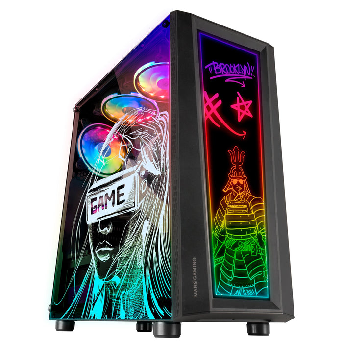 EAN 8435693100348 - Mars Gaming MCART carcasa de ordenador Midi Tower imagen 2