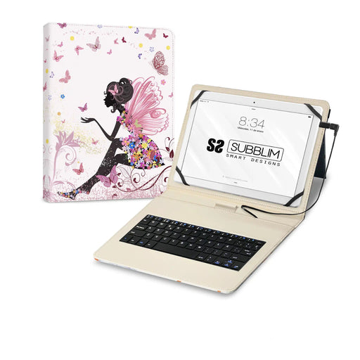 EAN 8436586742485 - SUBBLIM SUBKT1-USB052 teclado para móvil QWERTY Español MicroUSB Multicolor imagen 1