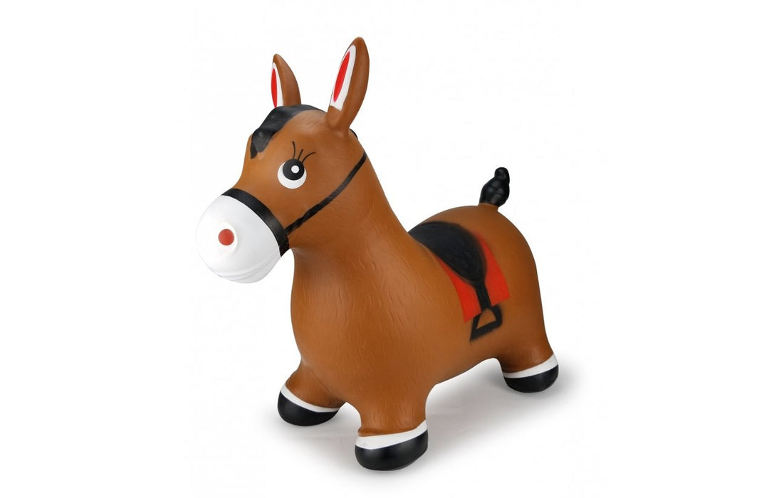 EAN 4042774458836 - Jamara Hopping animal horse brown with pump Animales imagen 4
