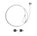 EAN 8433281009998 - TooQ TQCLKC0025 cable antirrobo Plata 1,5 m imagen 9