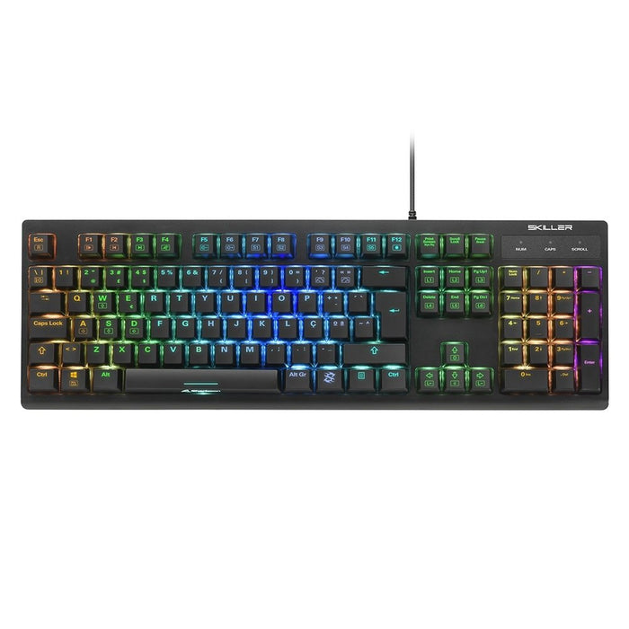 Teclado Gaming Sharkoon Shark Skiller Sgk30 Red Portugues