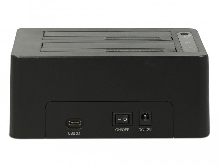 EAN 4043619639571 - DeLOCK 63957 base de conexión para disco duro USB 3.2 Gen 2 (3.1 Gen 2) Type-C Negro imagen 2