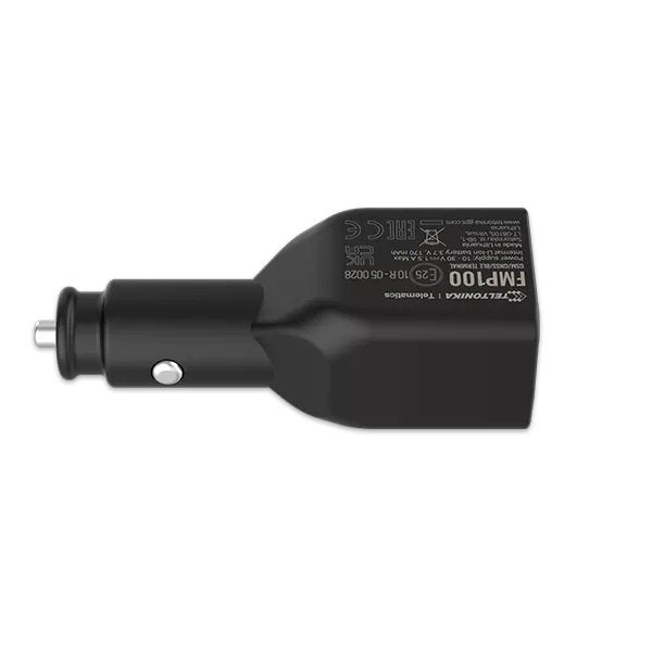 Teltonika Fmp100 Plug And Play Tracker With Gnss, Gsm, Bluetooth,  Cigarette Lighter Power Connector