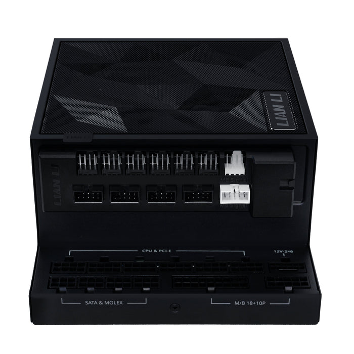 EAN 4718466017024 - Lian Li EG1200G unidad de fuente de alimentación 1200 W 24-pin ATX SFX Negro imagen 6
