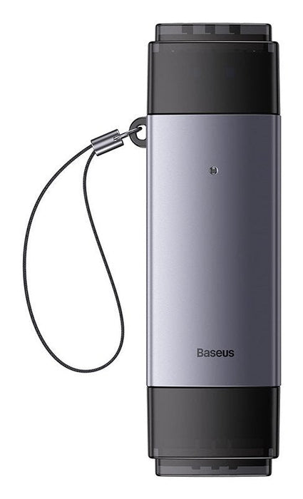 Baseus Card Reader Lite Series Sd / Tf To Usb-A - Type-C Gray (Wkqx060113)