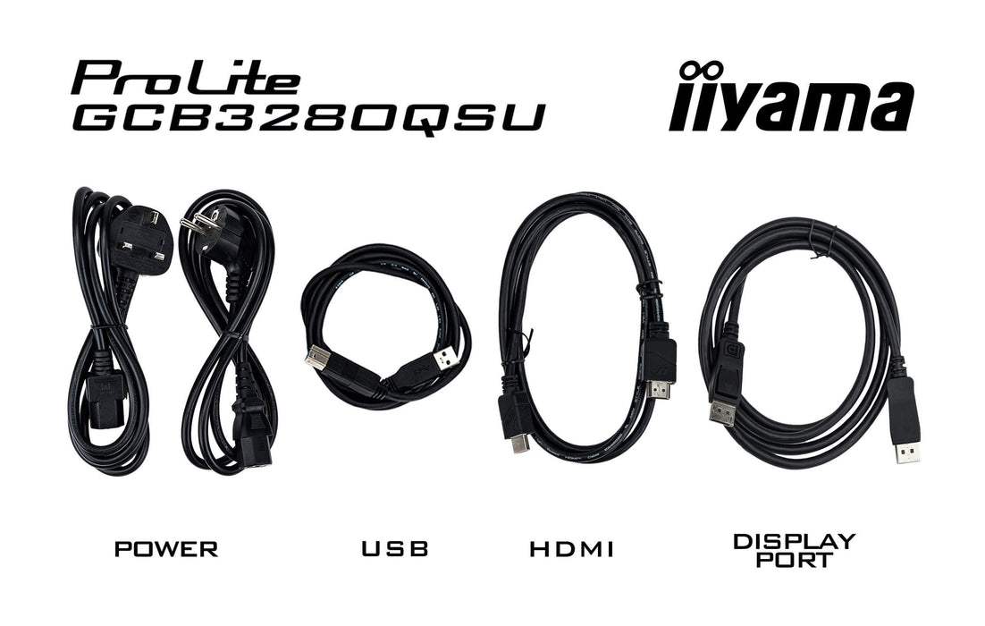 EAN 4948570125388 - iiyama G-MASTER GCB3280QSU-B2 pantalla para PC 80 cm (31.5") 2560 x 1440 Pixeles Dual QHD LED Negro imagen 12