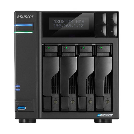 EAN 4710474831746 - Asustor LOCKERSTOR 4 Gen2+ NAS Escritorio Intel® Celeron® N5105 4 GB DDR4 ADM Negro imagen 1