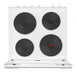 EAN 4004470756111 - Bomann EH 561 Cocina independiente Eléctrico Hornillo eléctrico / Placa eléctrica Blanco imagen 2