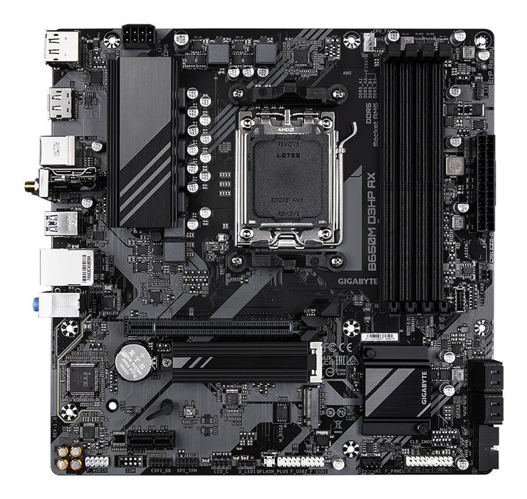 EAN 4719331859510 - GIGABYTE B650M D3HP AX placa base AMD B650 Zócalo AM5 micro ATX imagen 2