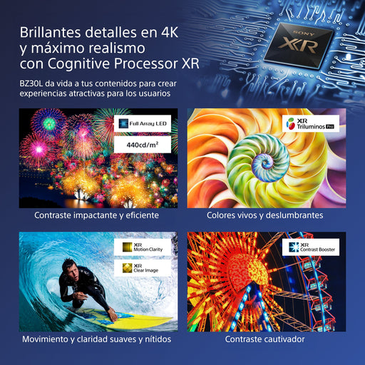 EAN 4548736158085 - Sony FW-98BZ30L pantalla de señalización Pantalla plana para señalización digital 2,49 m (98") LED Wifi 4 imagen 2