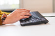 EAN 8717399995146 - BakkerElkhuizen Goldtouch Travel Go2 Wired teclado Oficina USB QWERTZ Alemán Negro imagen 6