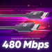 EAN 0766623354882 - Manhattan 354882 cable USB USB C 0,48 Gbit/s imagen 5