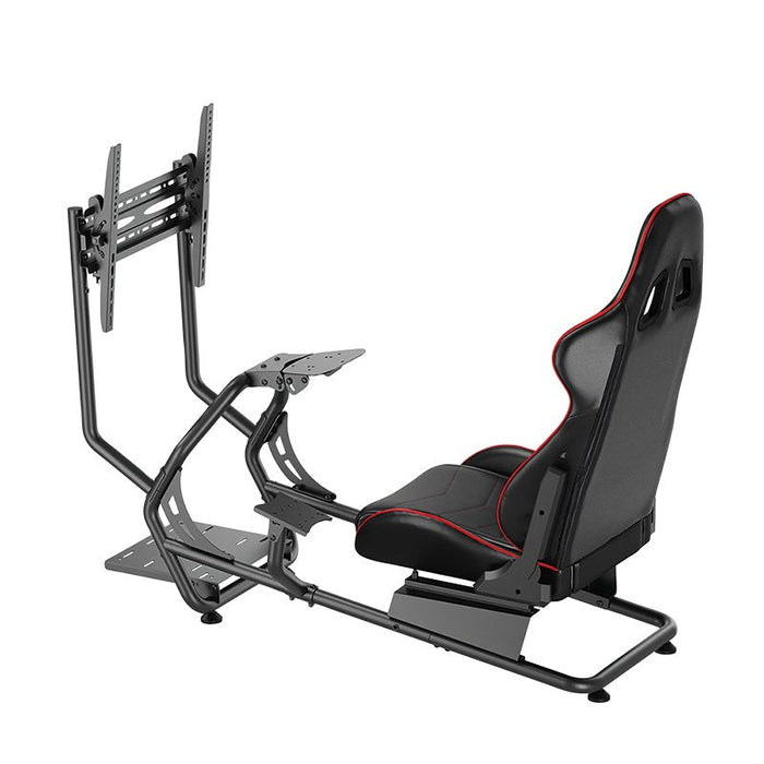 Racing Simulator Cockpit With Monitor Mount