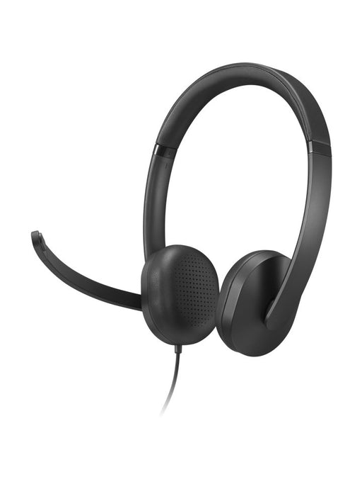 EAN 0195892122333 - Lenovo VoIP Headset 5000 Auriculares Alámbrico Diadema Oficina/Centro de llamadas USB Tipo C Negro imagen 2