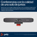 EAN 0197497463224 - HP Poly Studio R30 USB Video Bar Gris 3840 x 2160 Pixeles imagen 3
