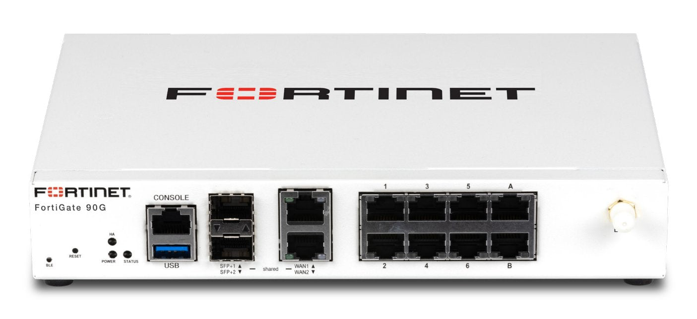 Fortigate Fg-90g Firewall 2.2gbps 2x10/5/2.5/ Ge Rj45 O 10ge/Ge Sfp+/Sfp 8xge Rj45 1xrj45 Consola 1xusb