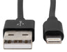 EAN 4013674131211 - Ansmann 1700-0078 cable de conector Lightning 1,2 m Negro imagen 4