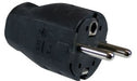 EAN 4016514011810 - Bachmann 910.100 conector eléctrico Tipo F Negro 2P+E imagen 1