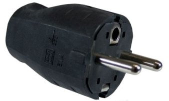EAN 4016514011810 - Bachmann 910.100 conector eléctrico Tipo F Negro 2P+E imagen 1