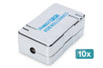 EAN 4016032494836 - Digitus DN-93903-10 cambiador de género para cable LSA Blanco imagen 1