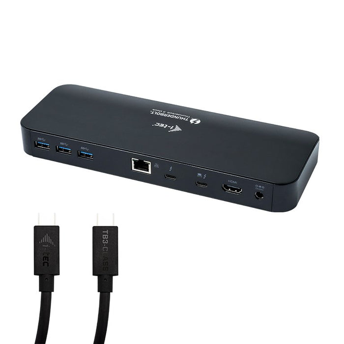 EAN 8595611703607 - i-tec TB3HDMIPLUSXIT base para portátil y replicador de puertos Alámbrico Thunderbolt 3 Negro imagen 1