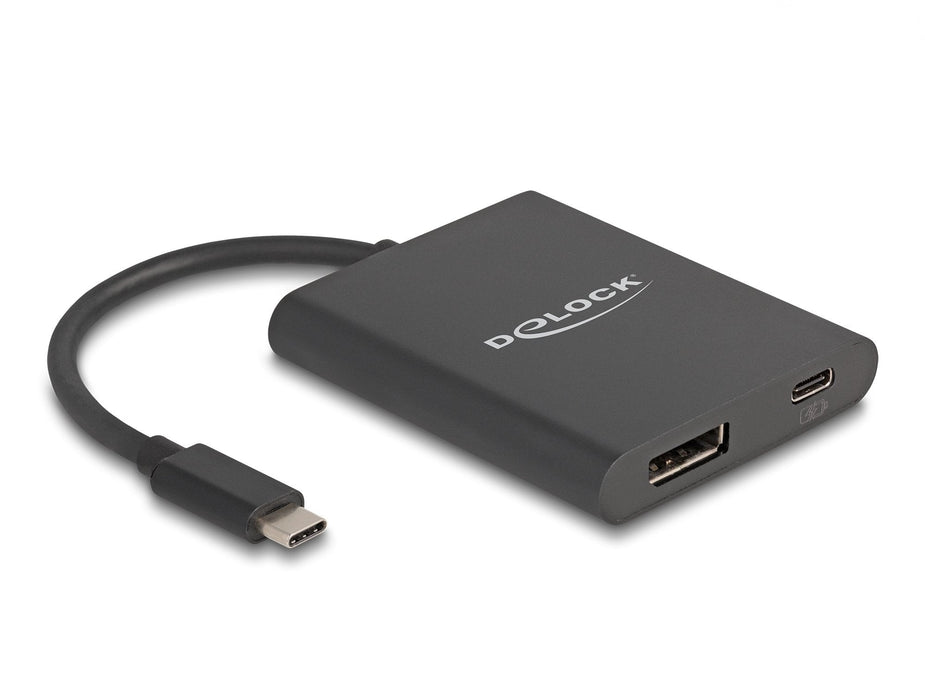 Delock 64202 Adaptador Usb Type-C A Displayport (Dp Alt Mode) 8k Con Hdr Y Power Delivery 60 W