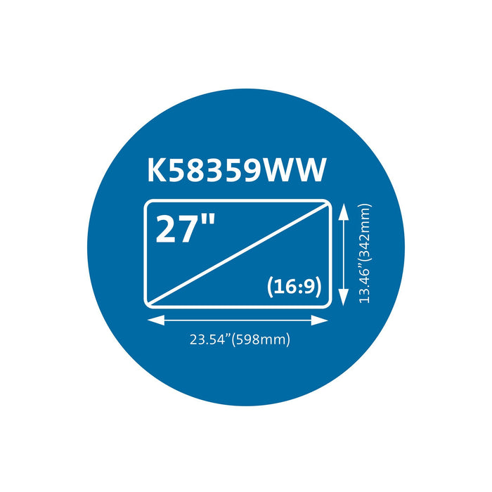 EAN 0085896583592 - Kensington K58359WW filtro para monitor 68,6 cm (27") imagen 8